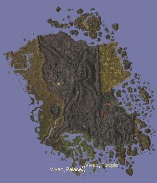 Morrowind Vivec Map